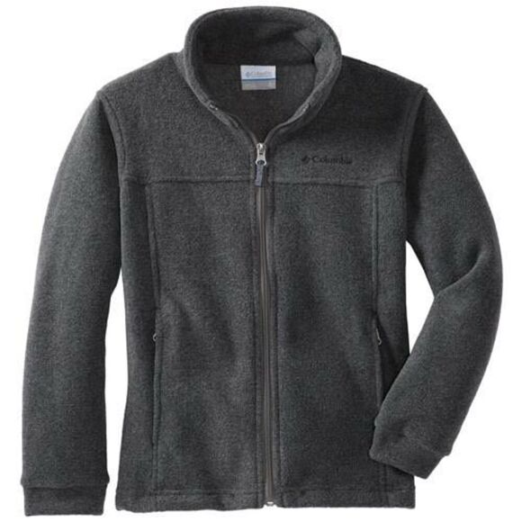 Columbia Kids Steens Mt II Fleece (Toddler) Boy's Fleece Charcoal Heather : 3 To - Picture 1 of 3